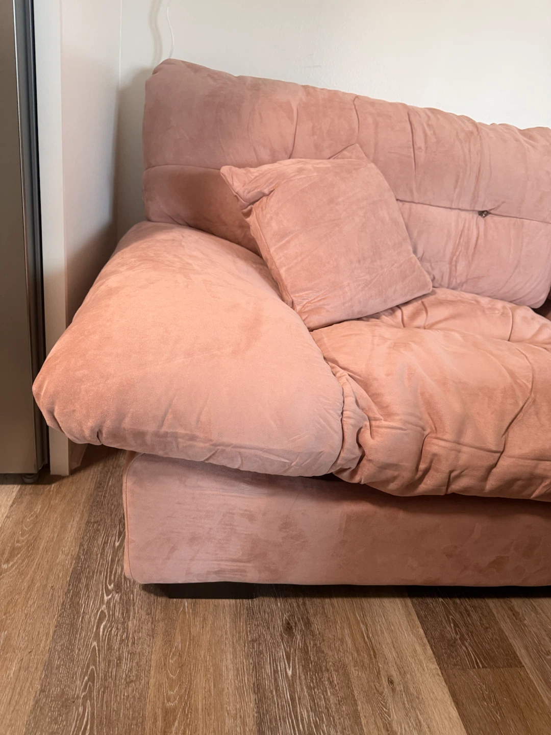 Pink Oversized Deep Sectional Couch - photo 2