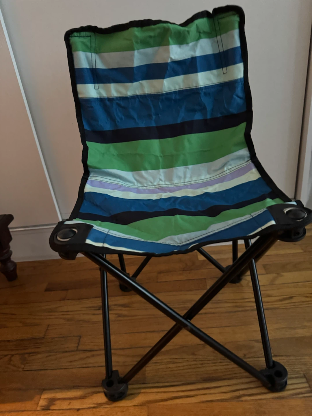 Striped Folding Camp Chair