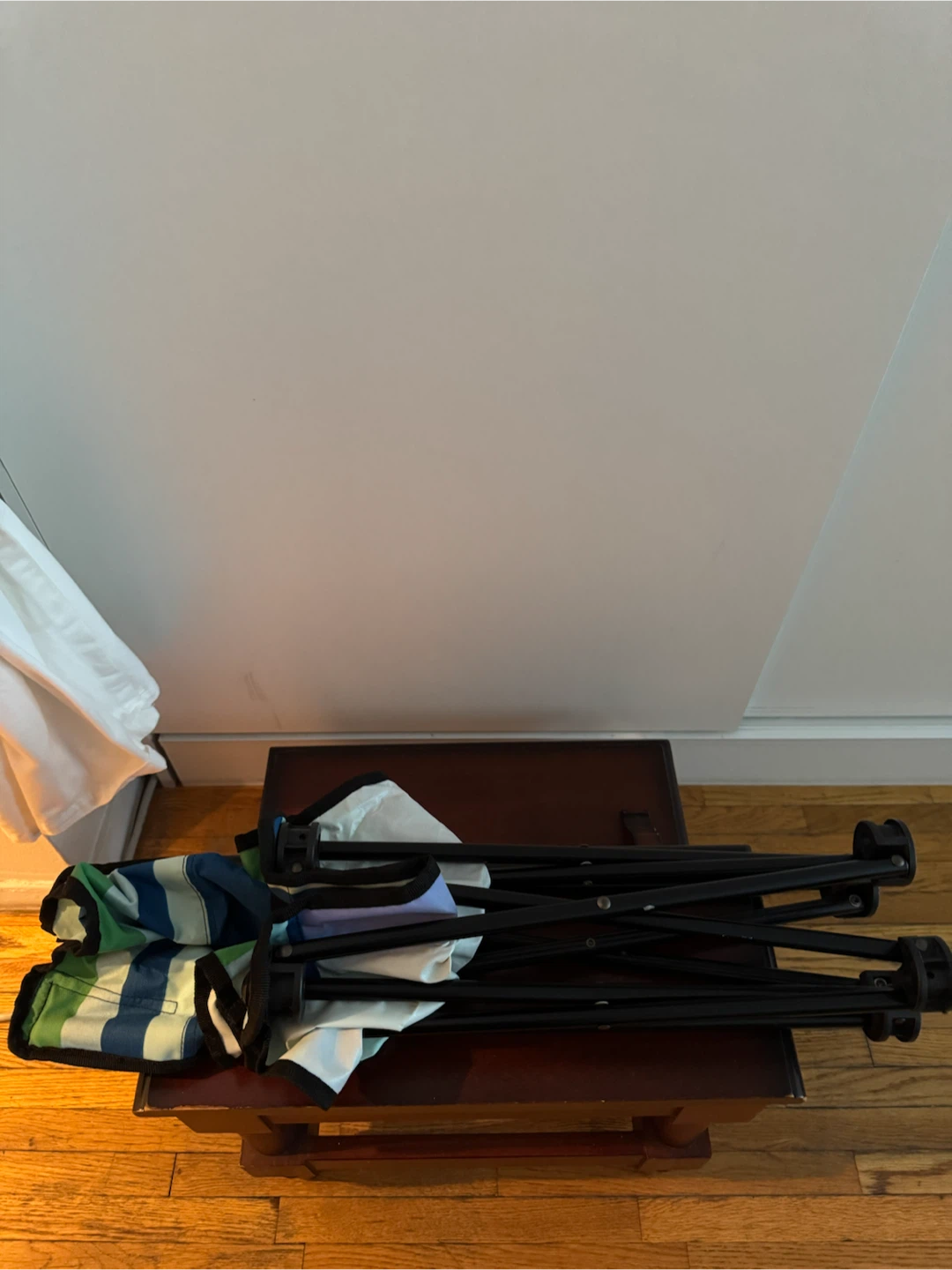 Striped Folding Camp Chair - photo 2