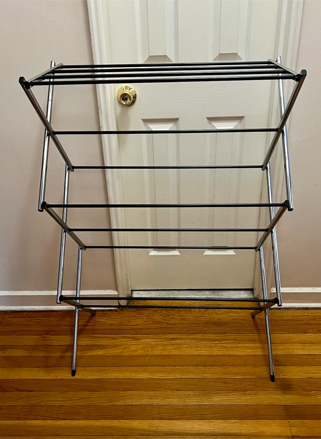 Amazon Basics Foldable Portable Metal Clothes Drying Rack