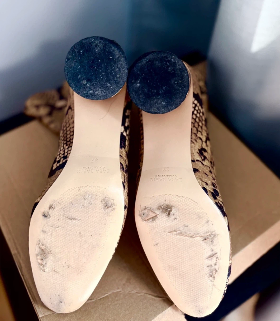 Zara snakeskin boots !! - photo 5