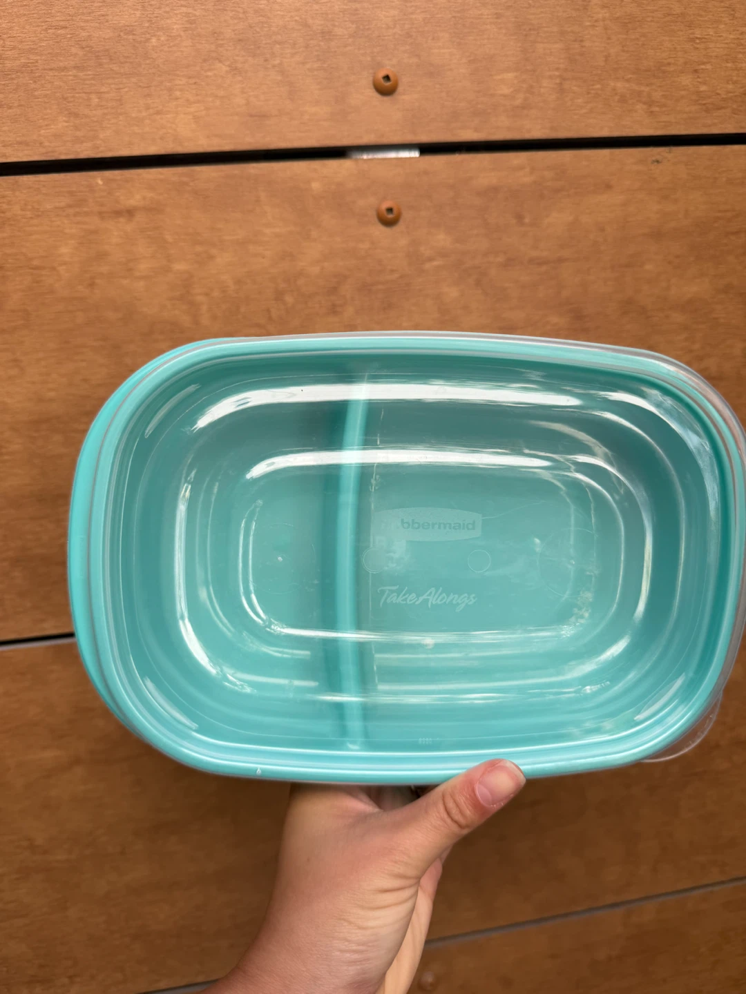 Rubbermaid TakeAlongs Divided Food Container - 887 ml