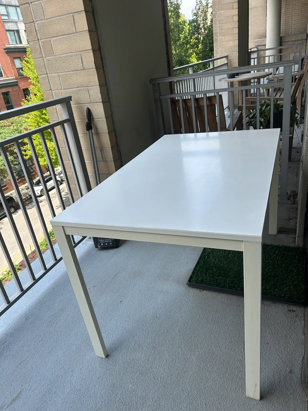 IKEA Melltorp White Dining Table 125x75 cm