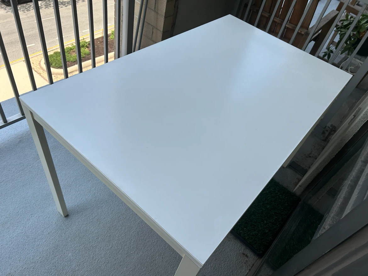 IKEA Melltorp White Dining Table 125x75 cm - photo 2