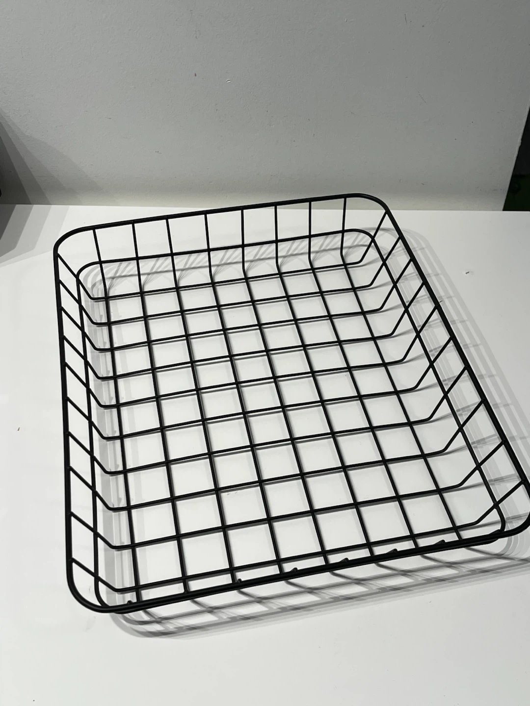 Black Wire Storage Basket
