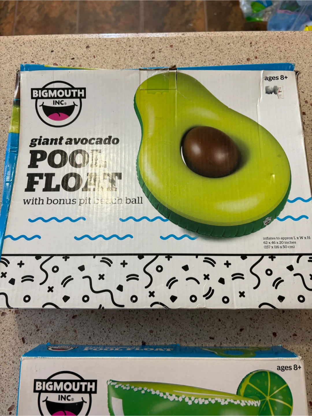 BigMouth Inc. Giant Avocado & Margarita Pool Floats - photo 2