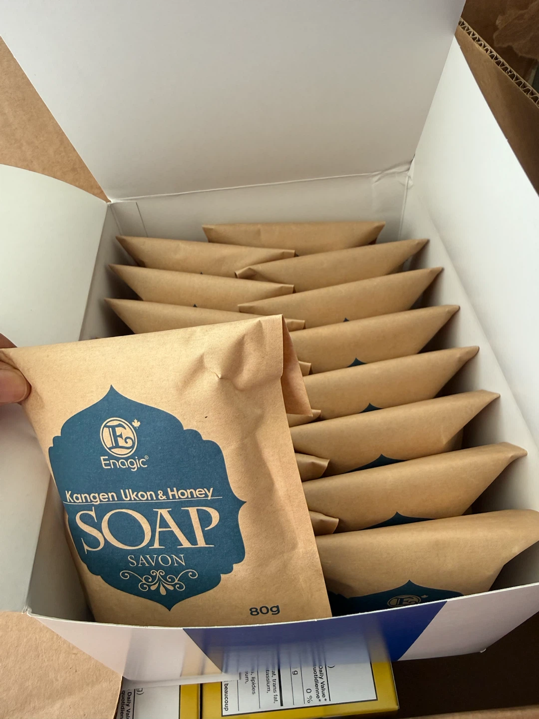 Enagic Kangen Ukon & Honey Soap - 16 Bars - photo 2