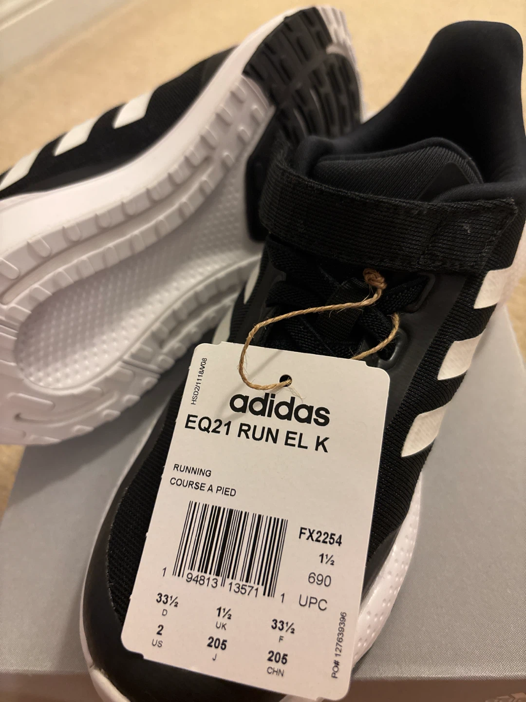 Adidas EQ21 Run EL K Running Shoes
