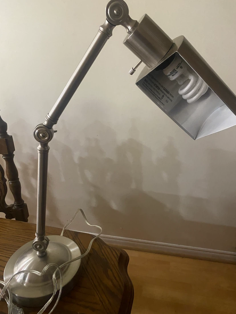 Stainless Steel Desk Lamp - photo 2