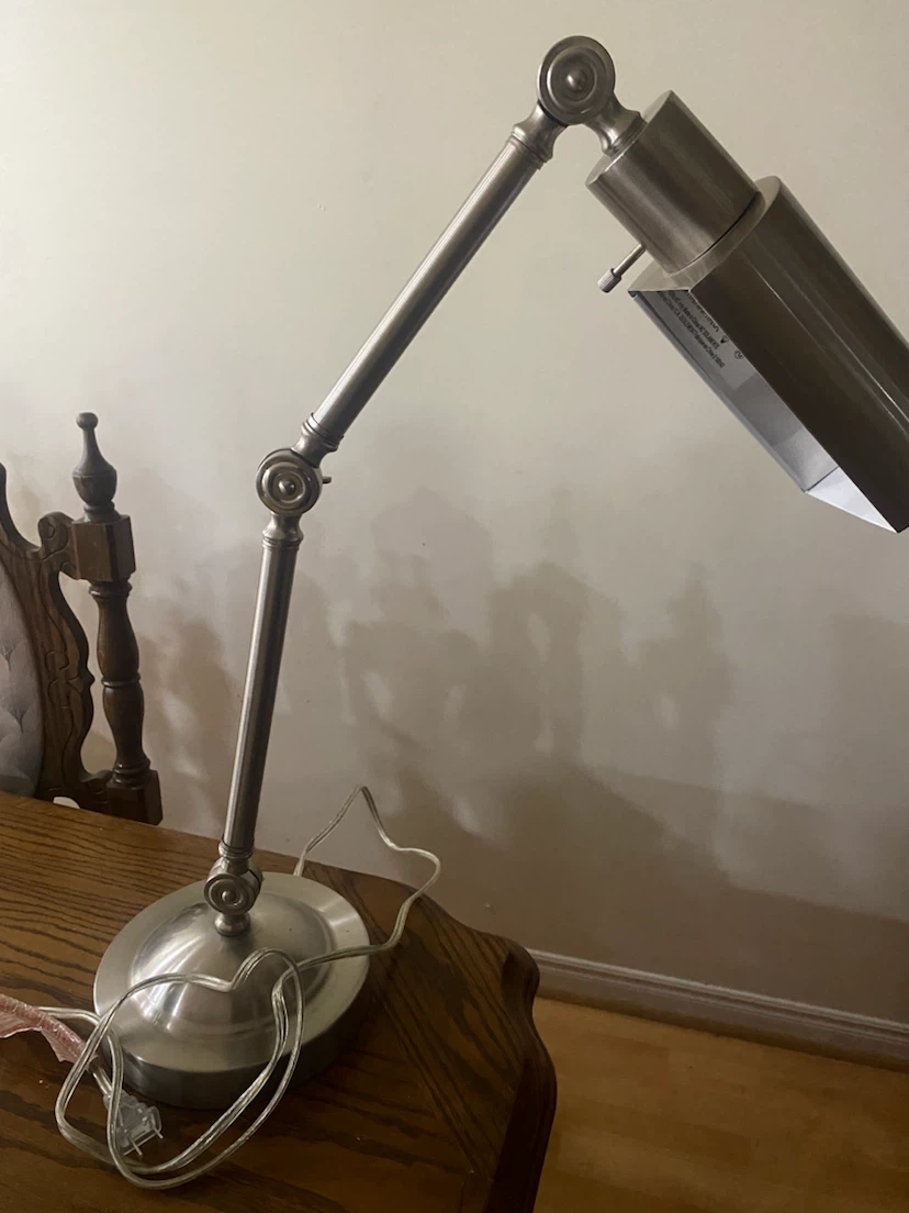 Stainless Steel Desk Lamp - photo 3