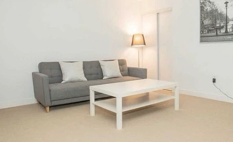 MOVING SALE Grey Tufted Sofa Bed - photo 2
