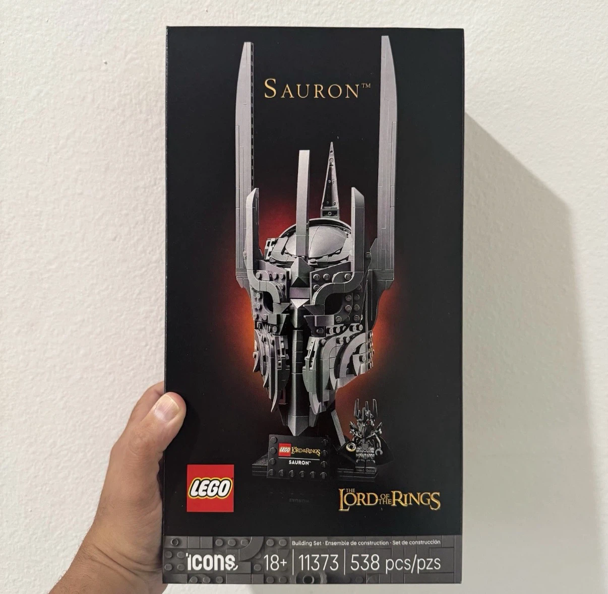 LEGO Icons The Lord of the Rings Sauron Building Set 11373