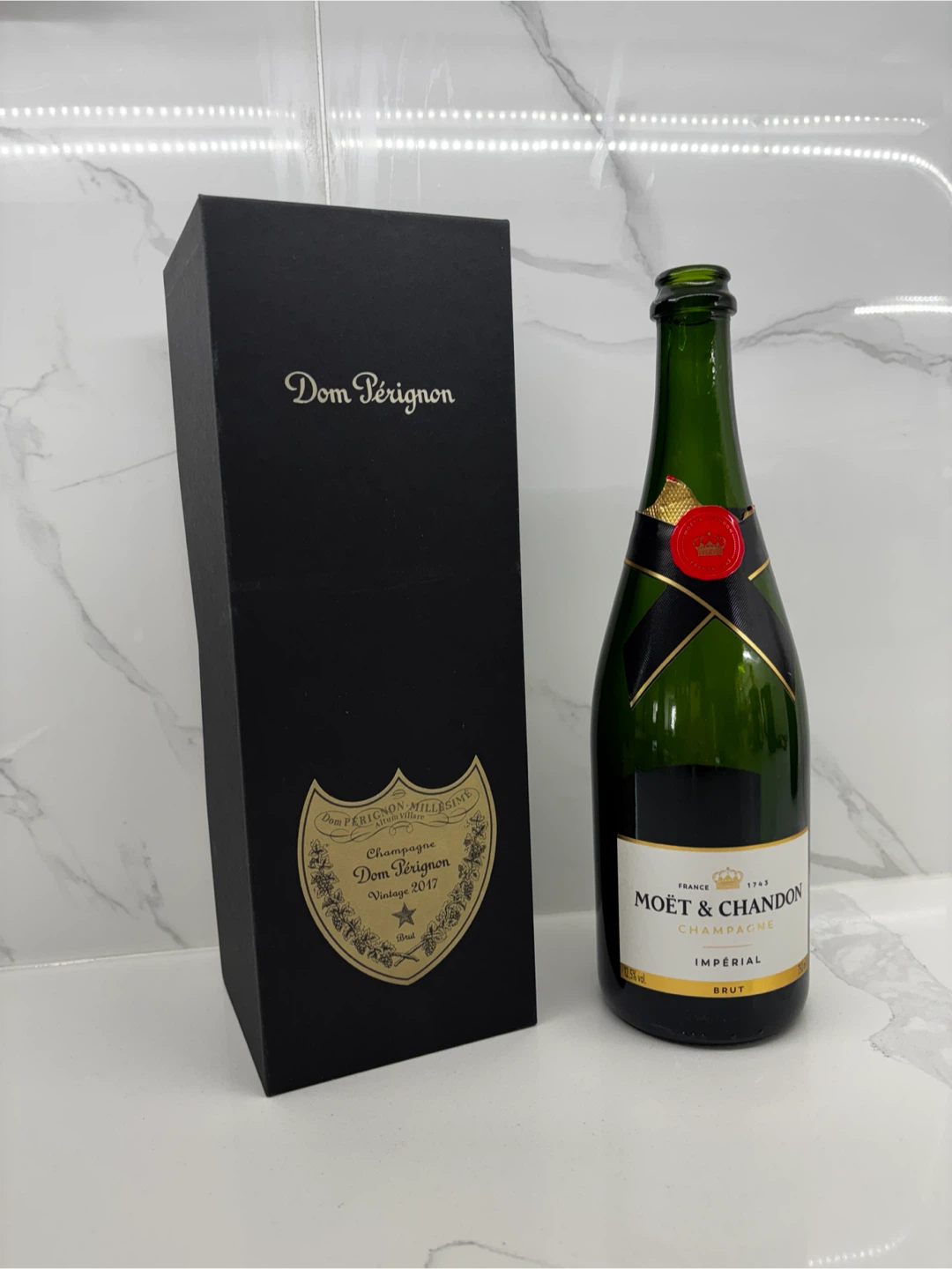 Dom Perignon Vintage 2017 empty bottle - photo 2