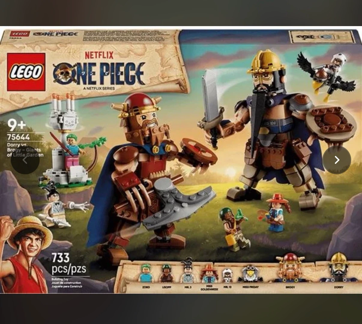 LEGO One Piece Dorry vs. Brogy Giants of Little Garden Set 75644