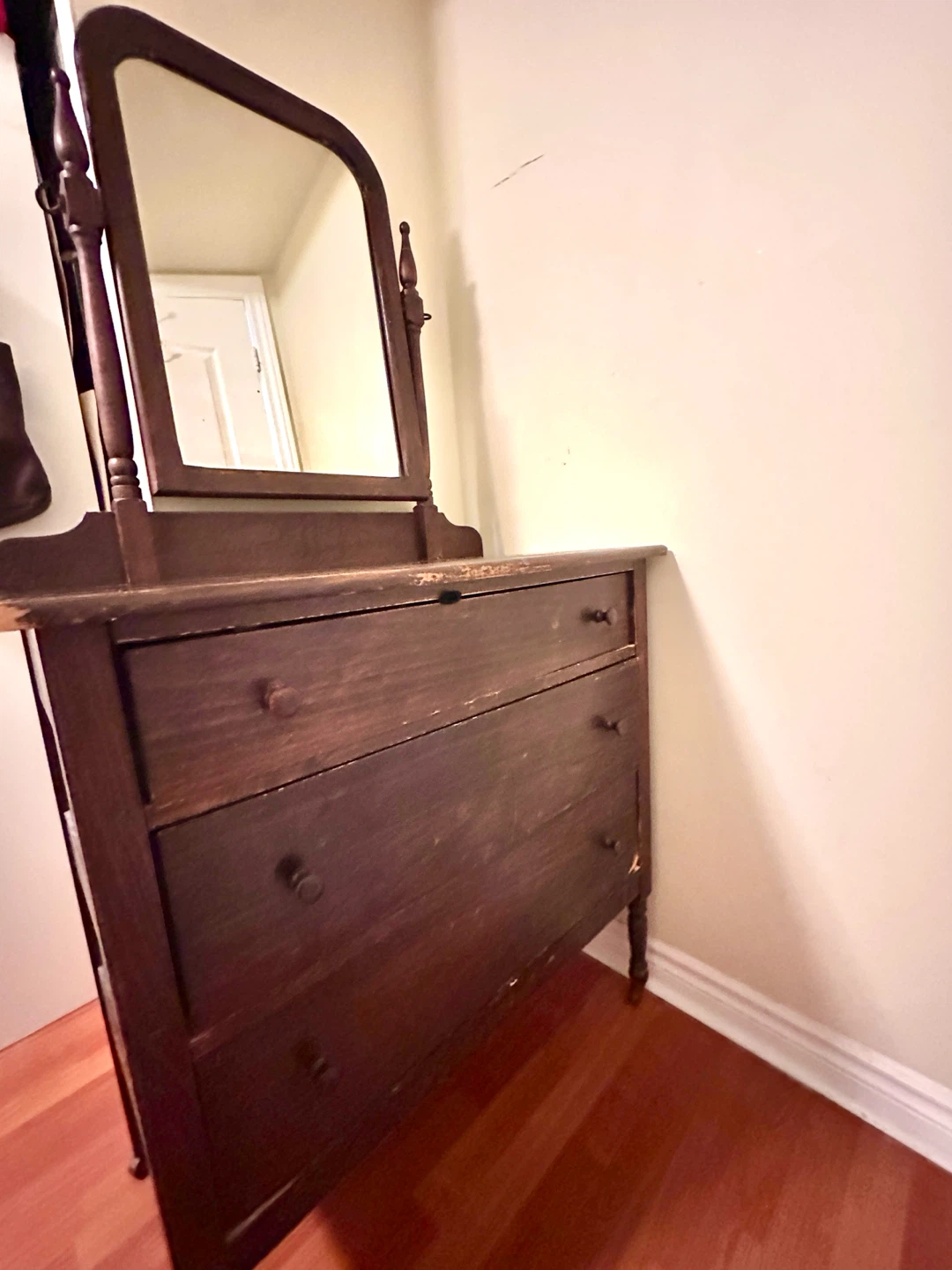 Antique Dresser with Mirror
