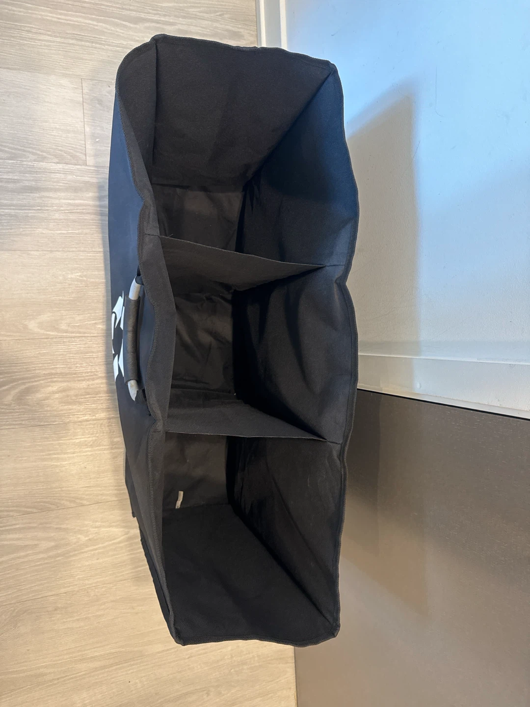 Black 3-Compartment Recycling Sorter Bag - photo 2