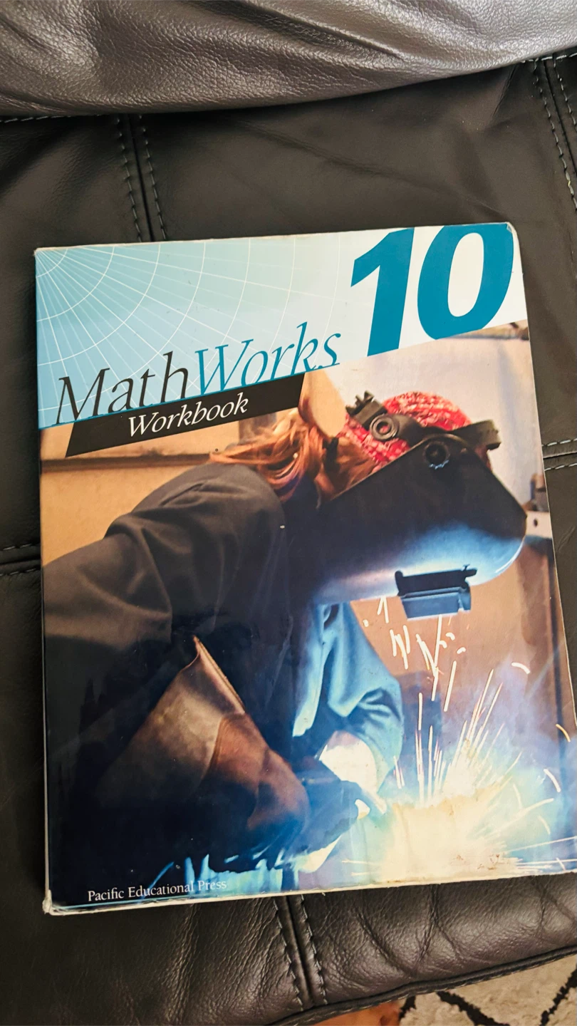 FREE Math 10 Workbook has some answers