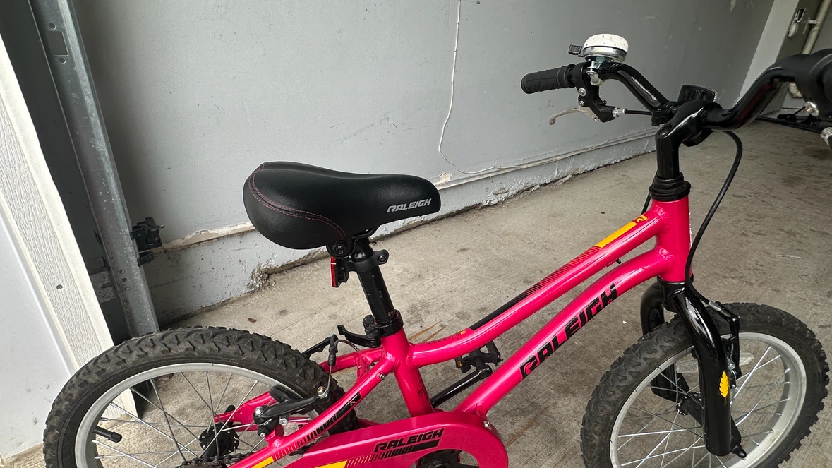 16” Raleigh Kids Bike - Pink - photo 3