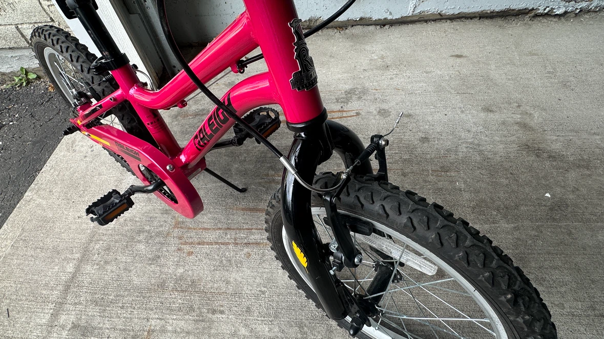 16” Raleigh Kids Bike - Pink - photo 4