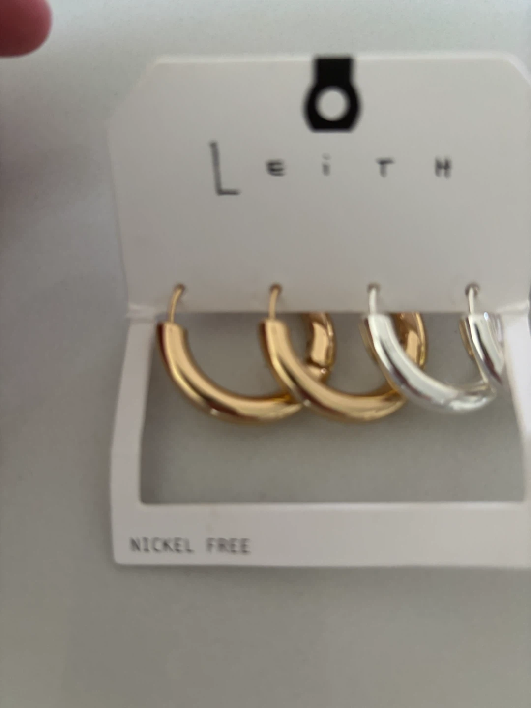 Leith Hoop Earrings Set - photo 2