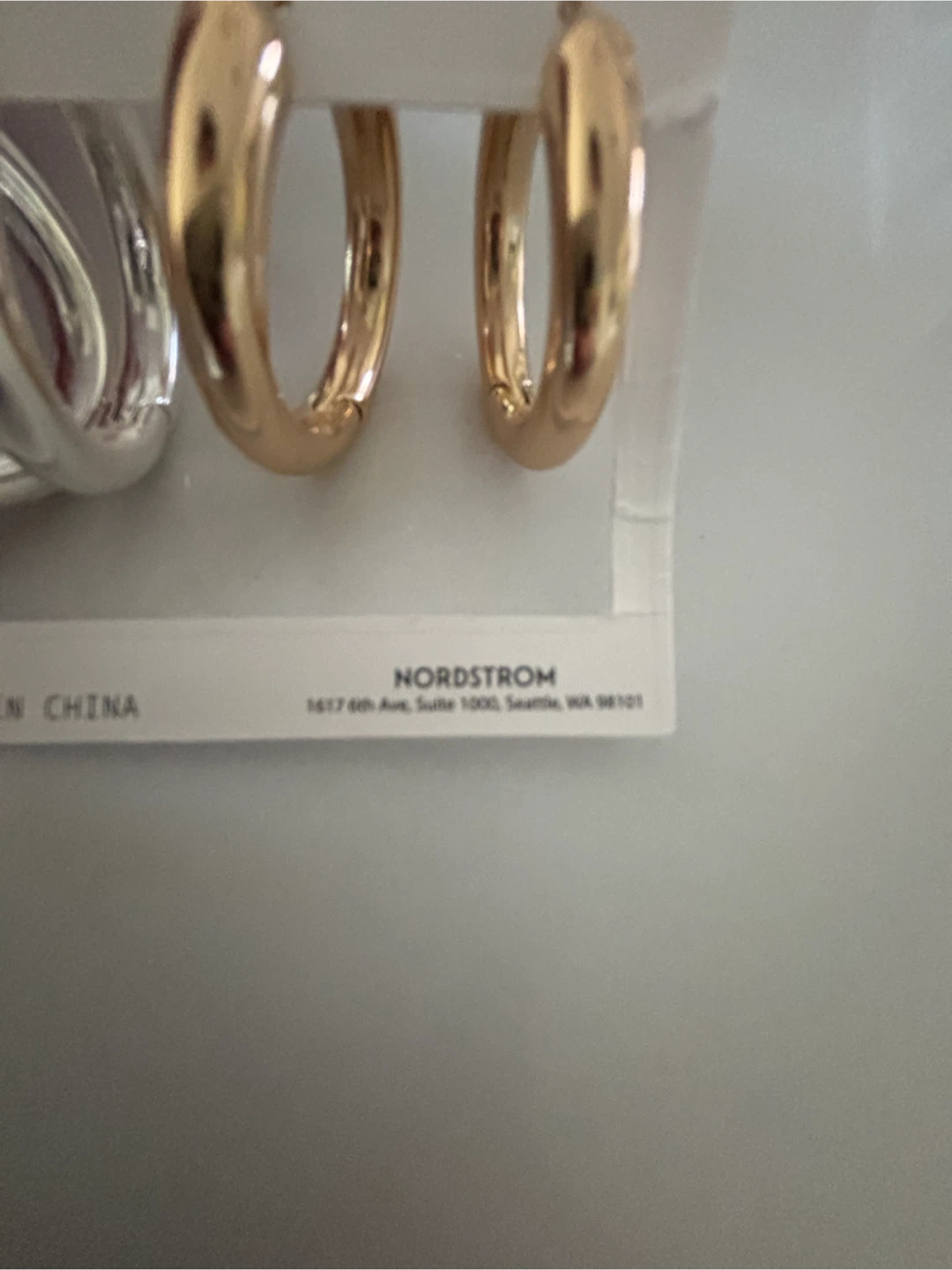 Leith Hoop Earrings Set - photo 3