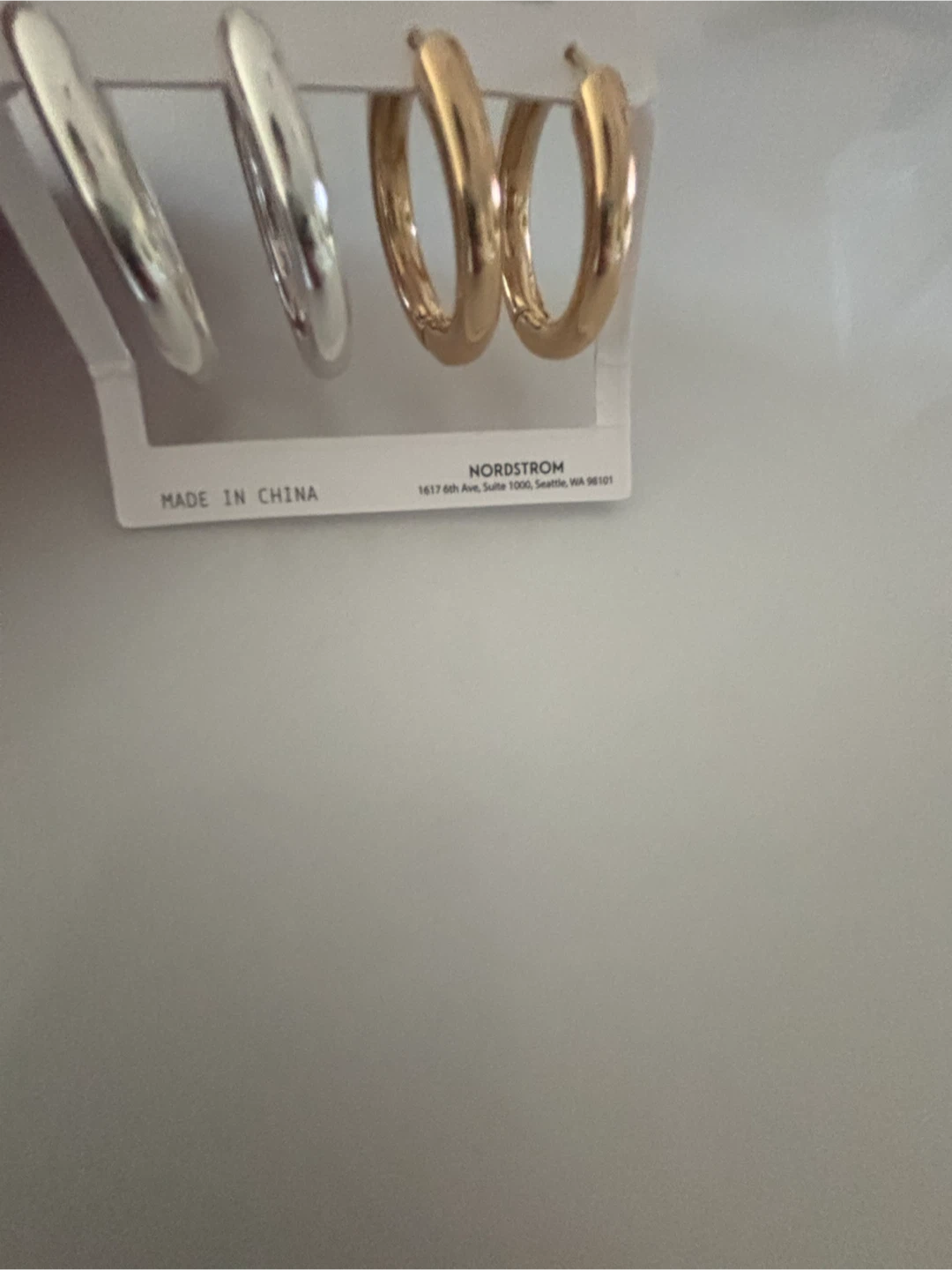 Leith Hoop Earrings Set - photo 4