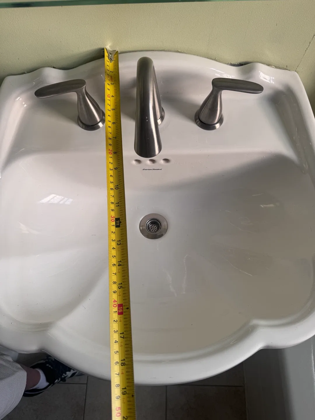 Pedestal sink white - photo 5