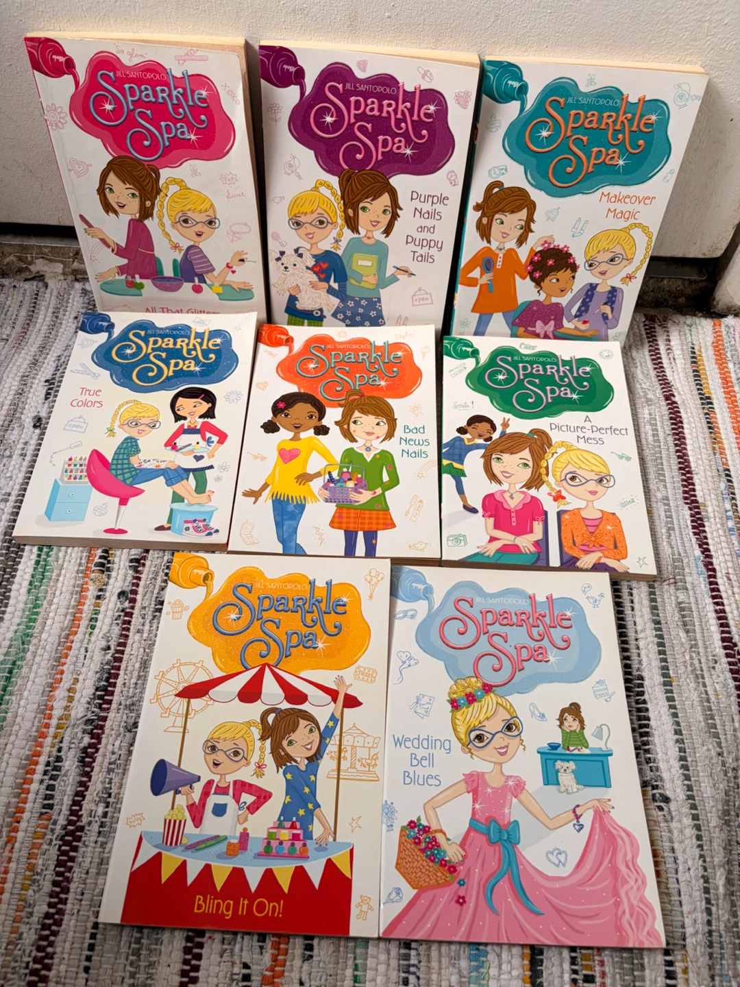 Sparkle Spa book set