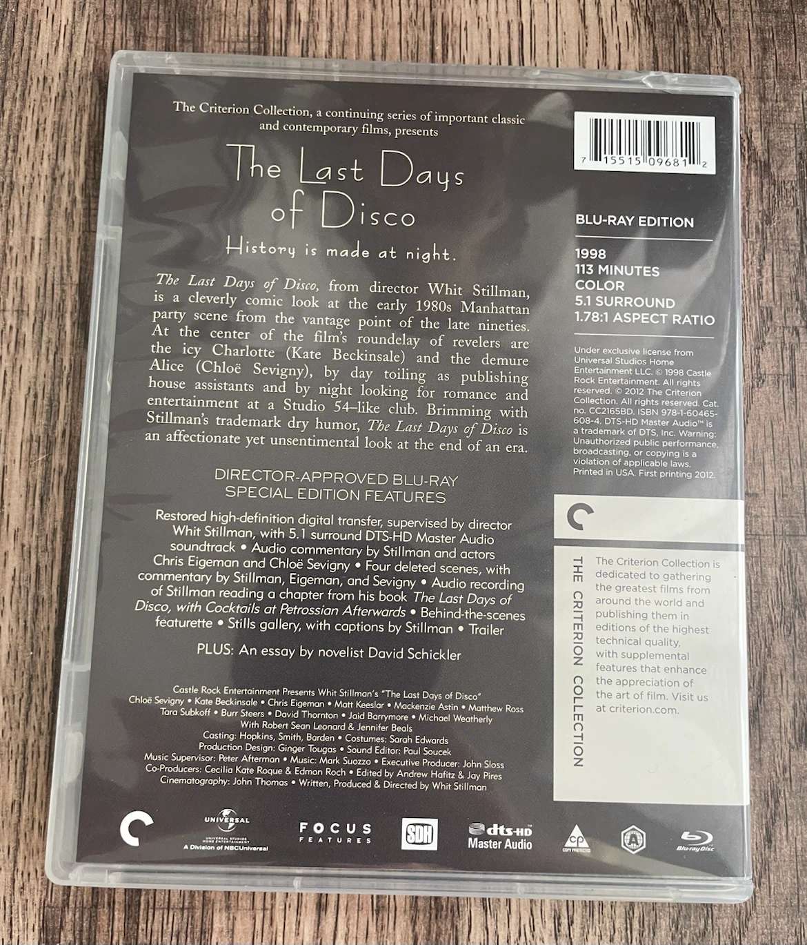 The Last Days Of Disco Criterion Collection Blu Ray - photo 2