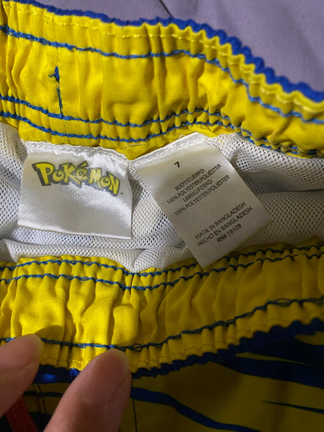 Pokémon Pikachu Swim Set - Size 7 - photo 2
