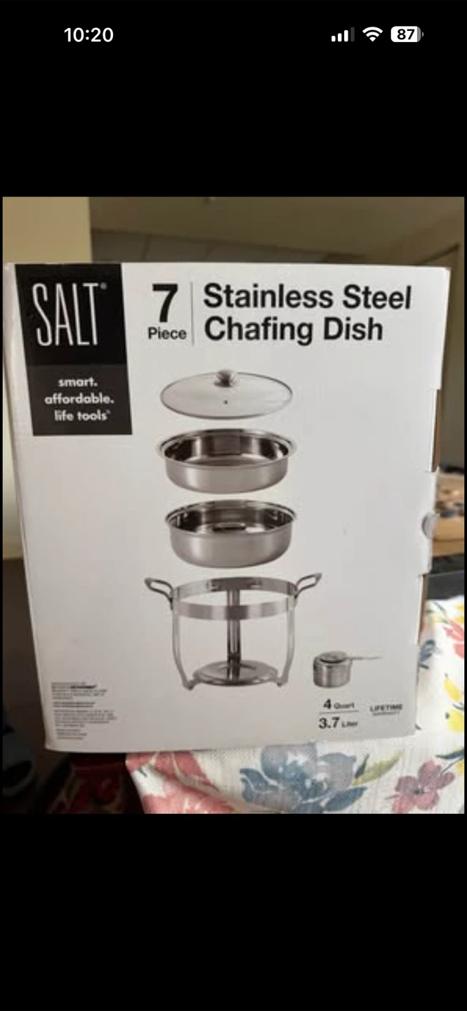 Stainless Steel 7pc Chafing Dish set - photo 2