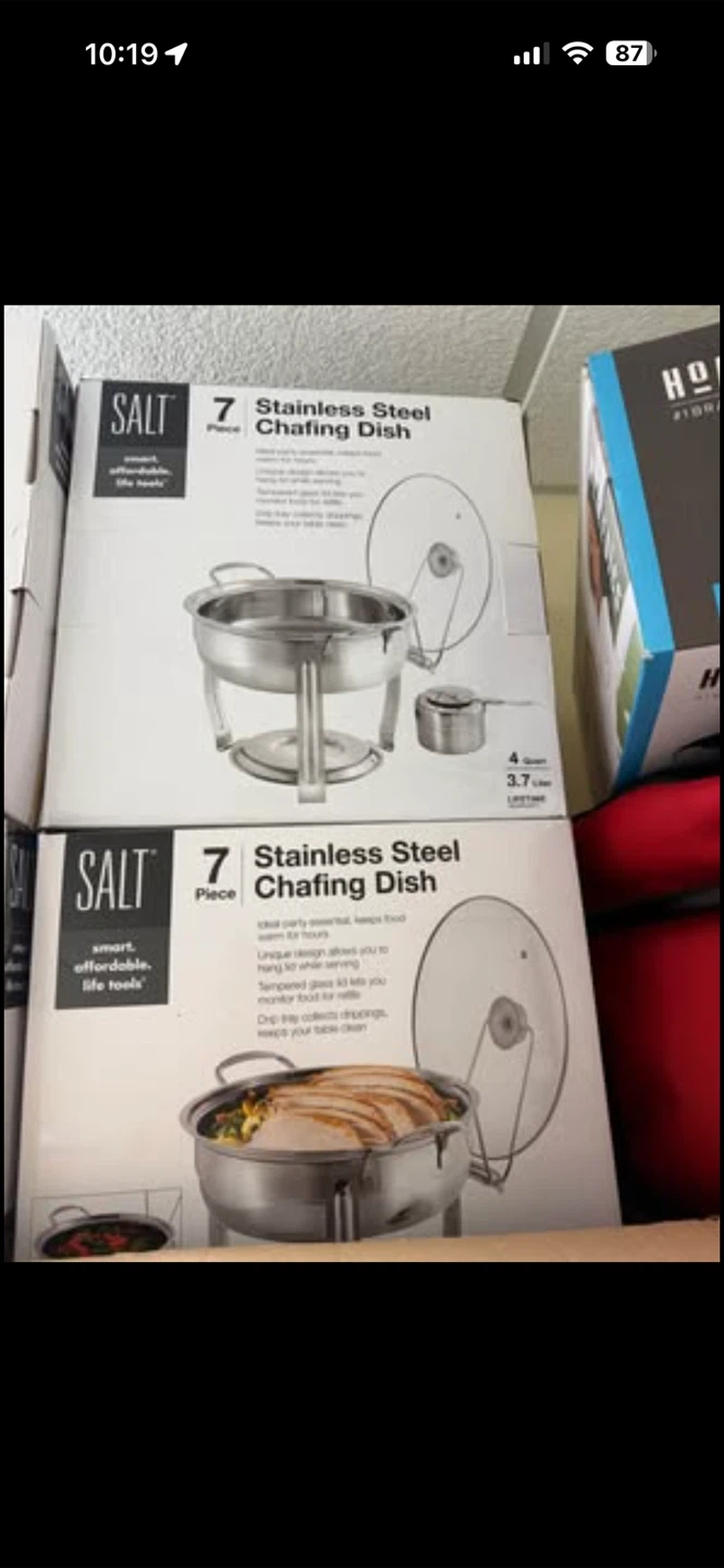 Stainless Steel 7pc Chafing Dish set - photo 4