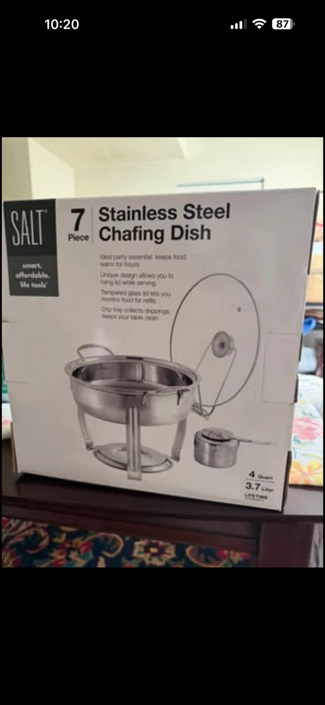 Stainless Steel 7pc Chafing Dish set - photo 5