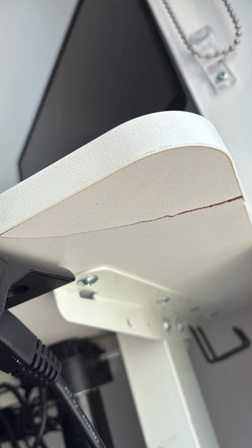 Electric Standing Desk | Height Adjustable | White - photo 3