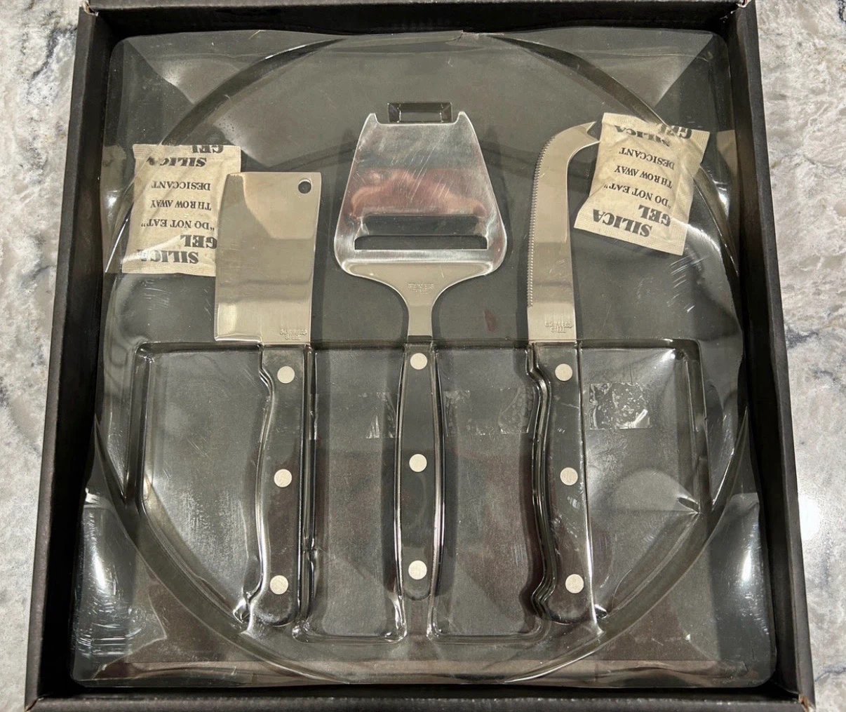 Stainless Steel Cheese Knife Set - 3 Piece