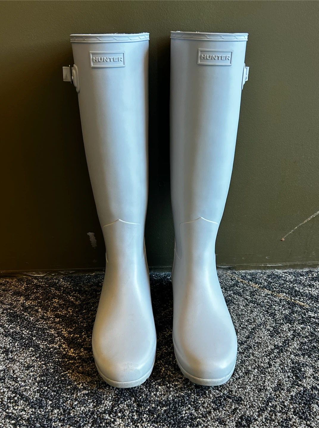 Hunter Tall Rain Boots - Slate gray