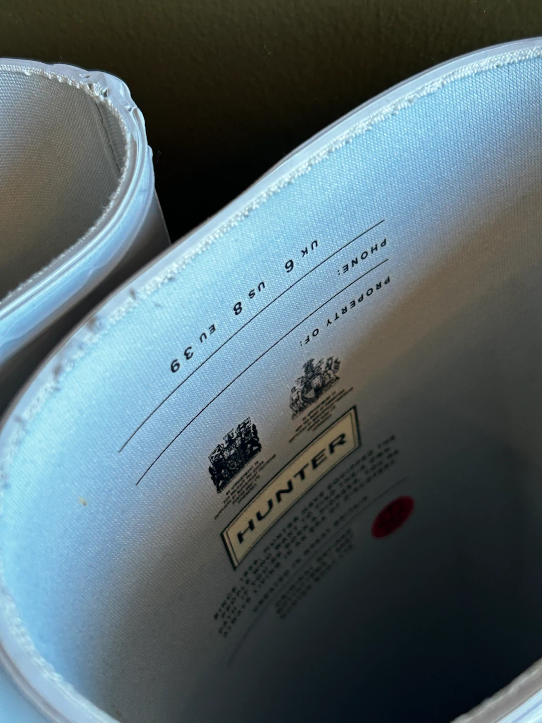 Hunter Tall Rain Boots - Slate gray - photo 4