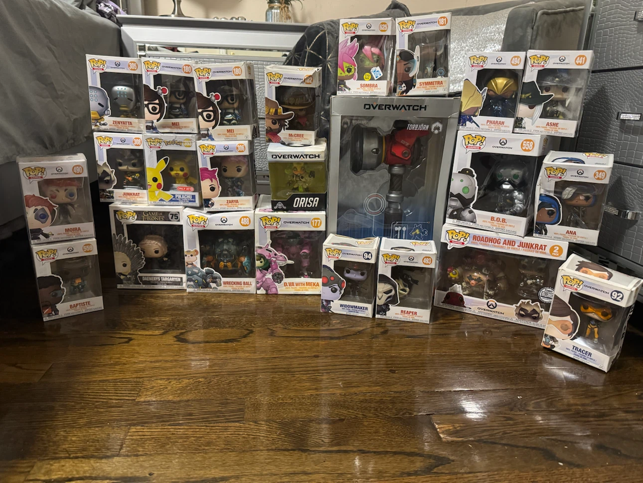 Overwatch and Game of Thrones Funko Pop Figures