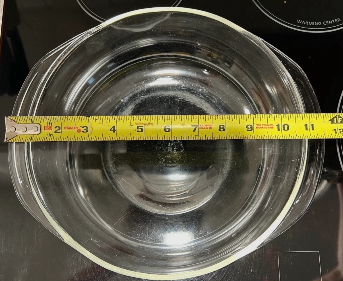 Pyrex Clear Glass Casserole/Ovenware Dish (No Lid) - photo 3