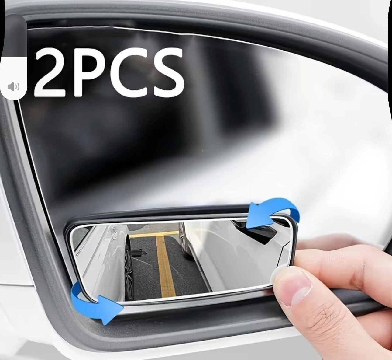 2 Premium Quality Blind Spot Mirrors