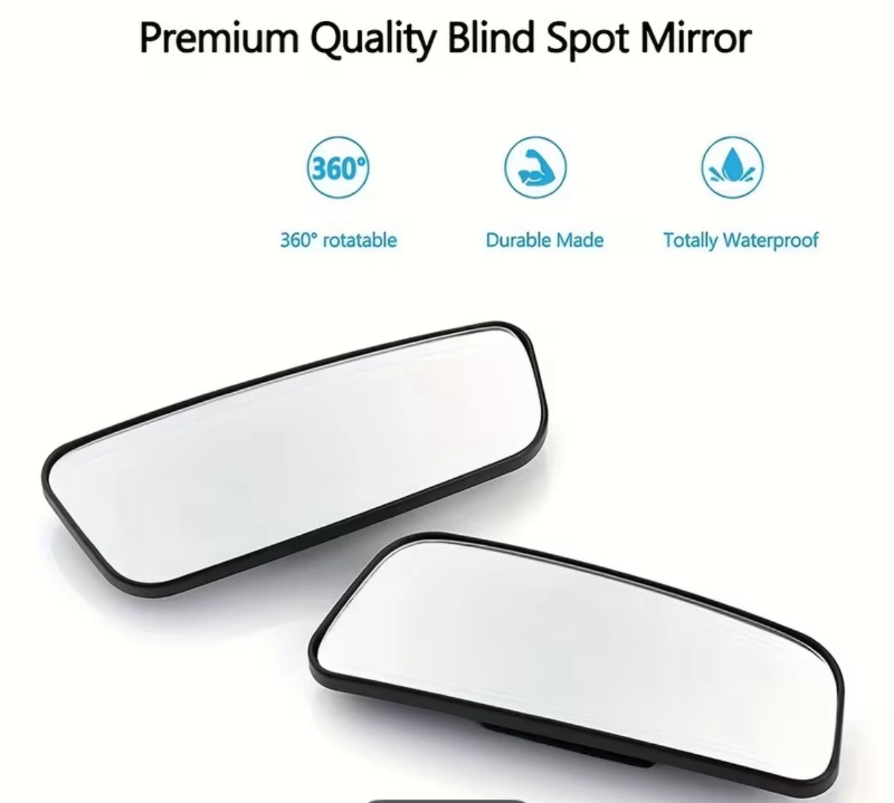 2 Premium Quality Blind Spot Mirrors - photo 2