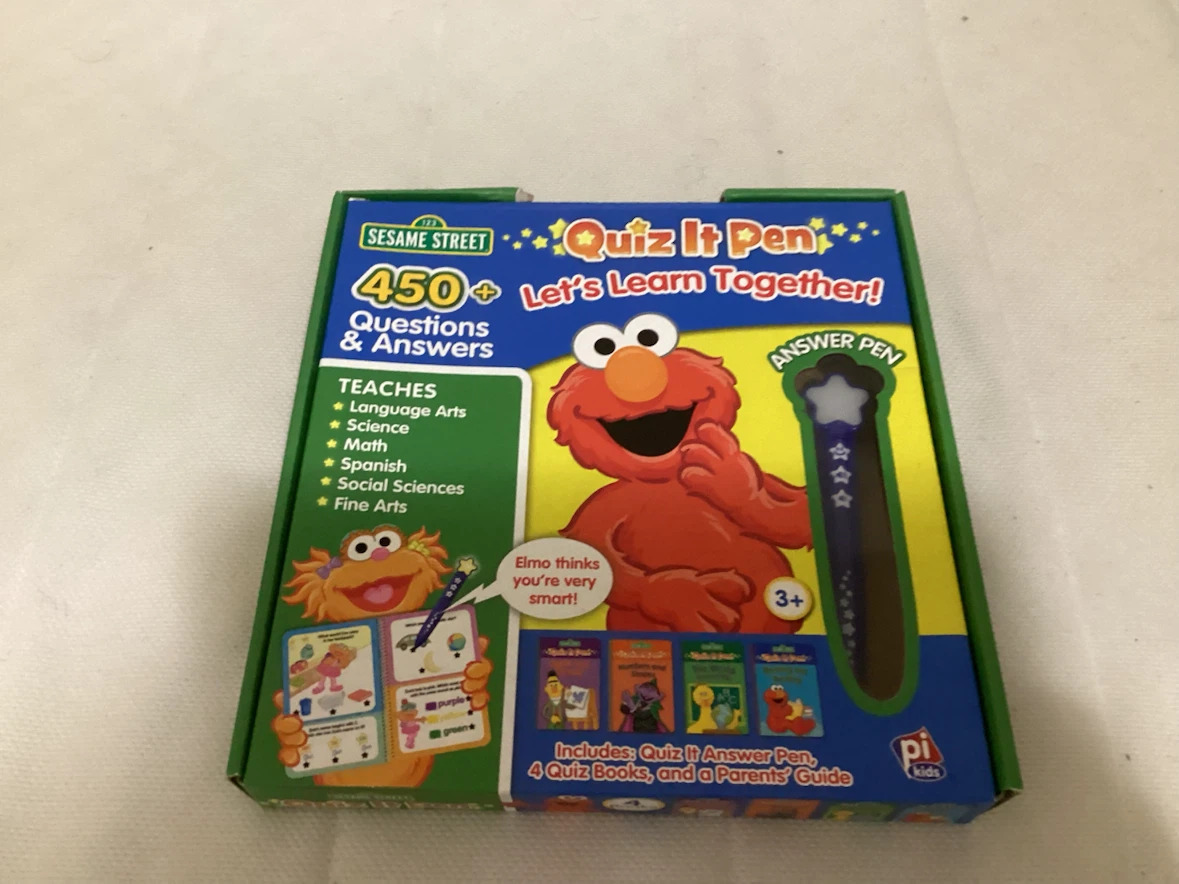 Sesame Street Quiz It Pen - Let's Learn Together!