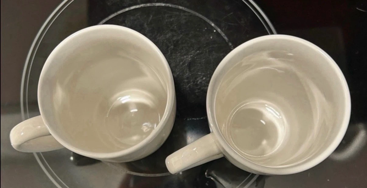 Lint Home Quadro White Mugs - Set of 2 - photo 2
