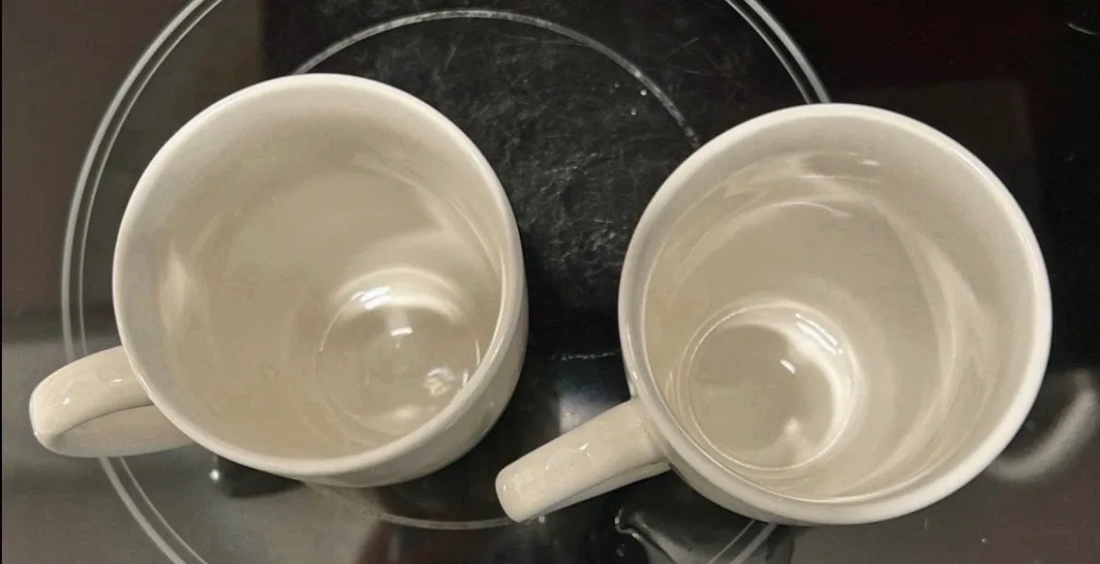 Lint Home Quadro White Mugs - Set of 2 - photo 2