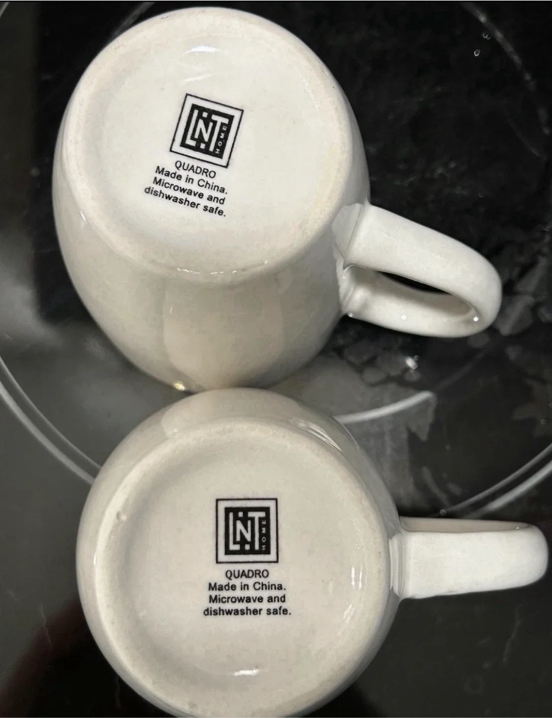 Lint Home Quadro White Mugs - Set of 2 - photo 3