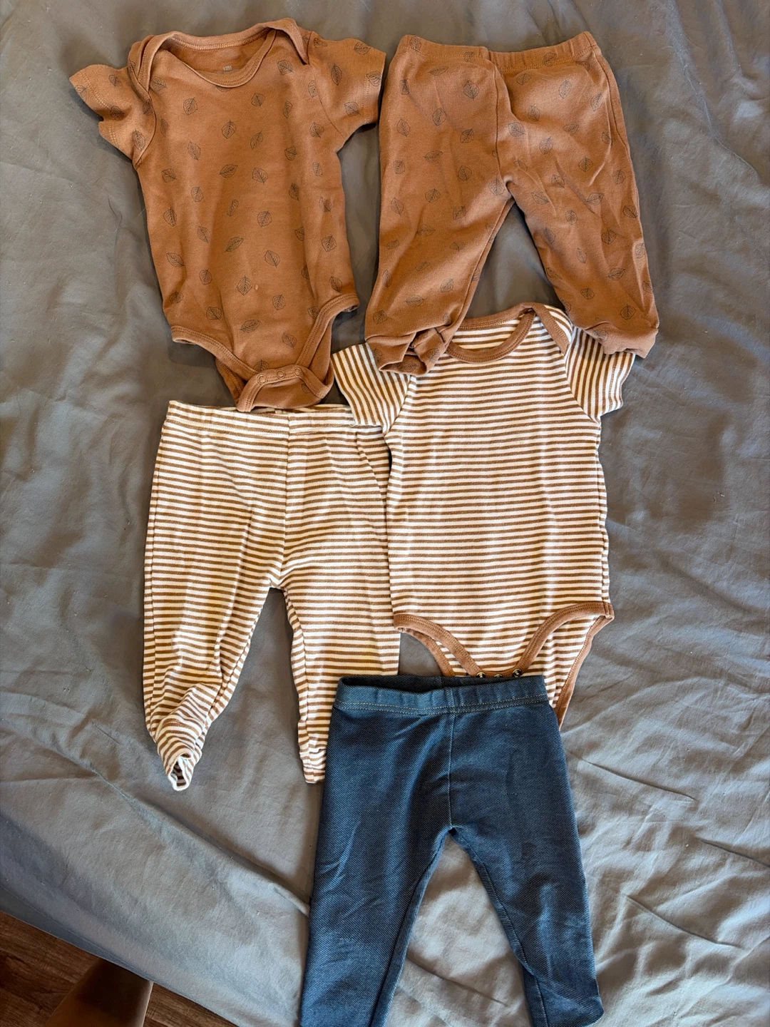 Free 12mo onesie and pants