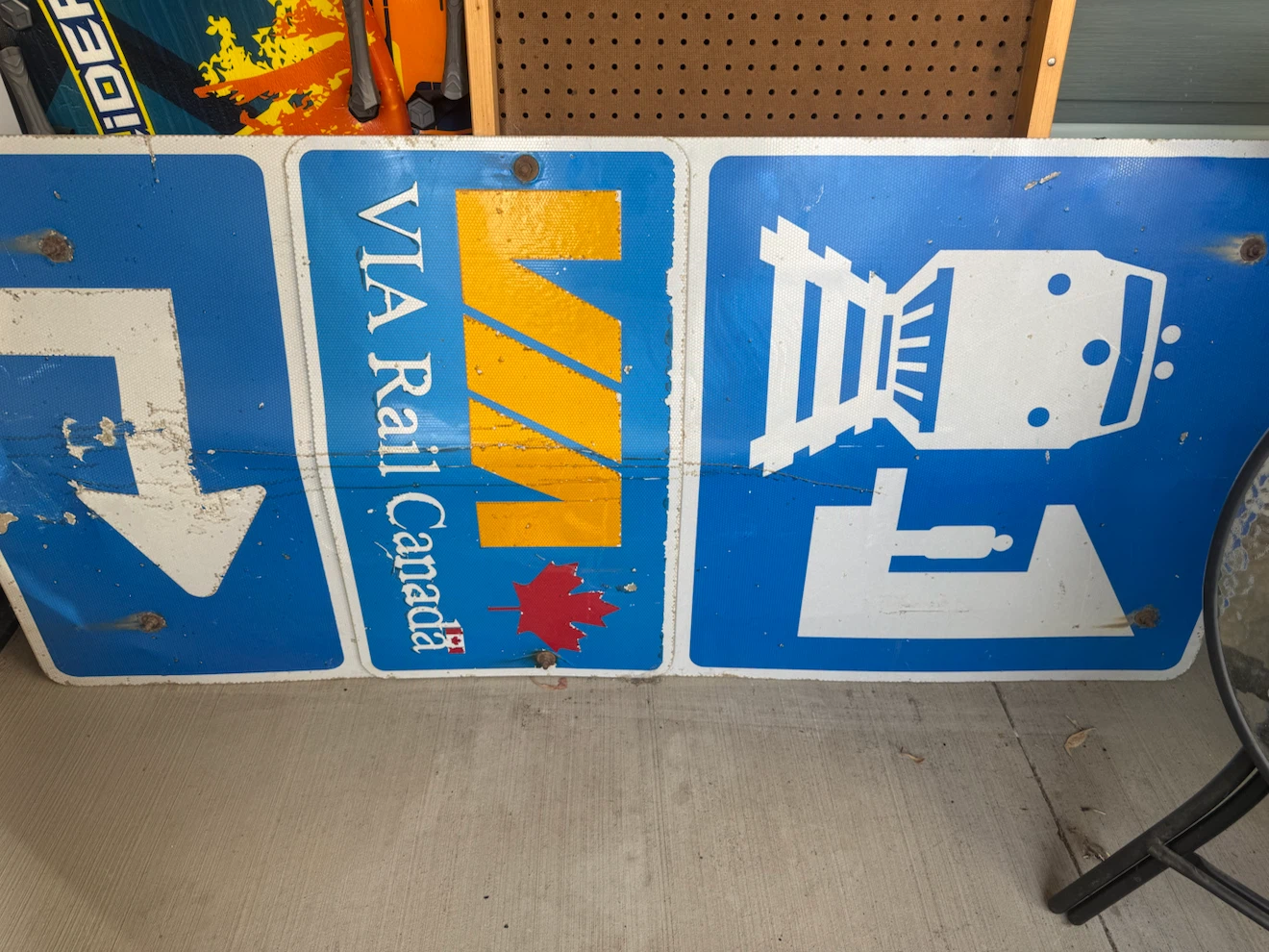 VIA Rail Canada Signage