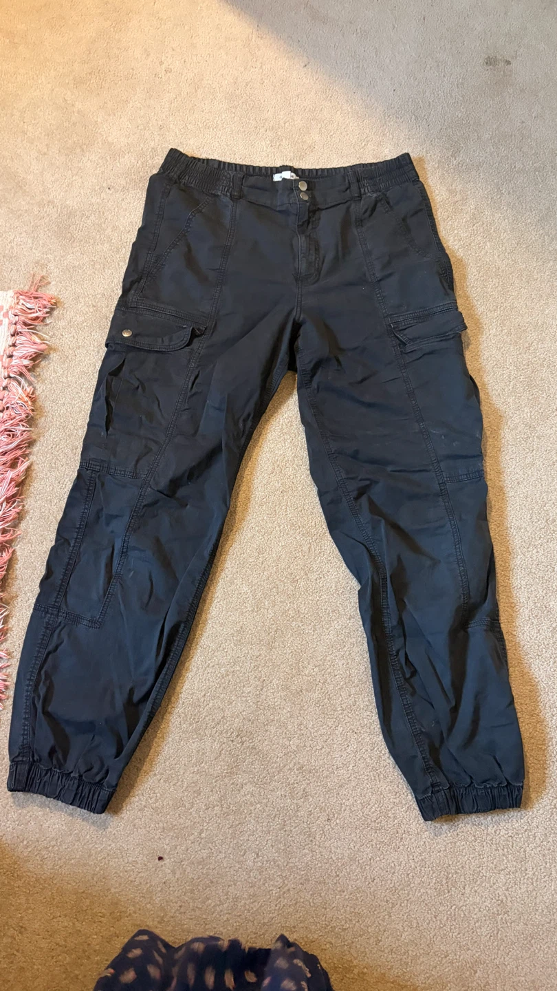 GARAGE Cargo Pants Black Size M