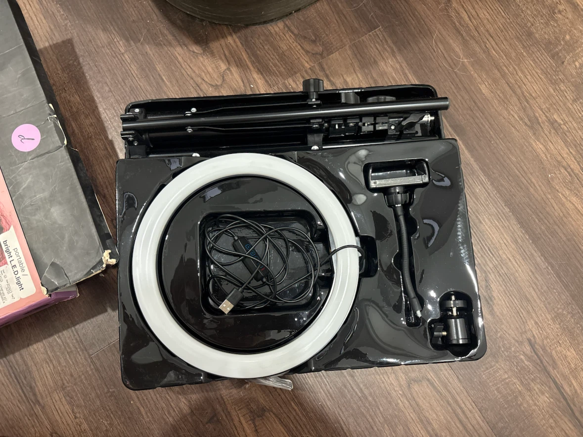Ring light with stand - photo 2