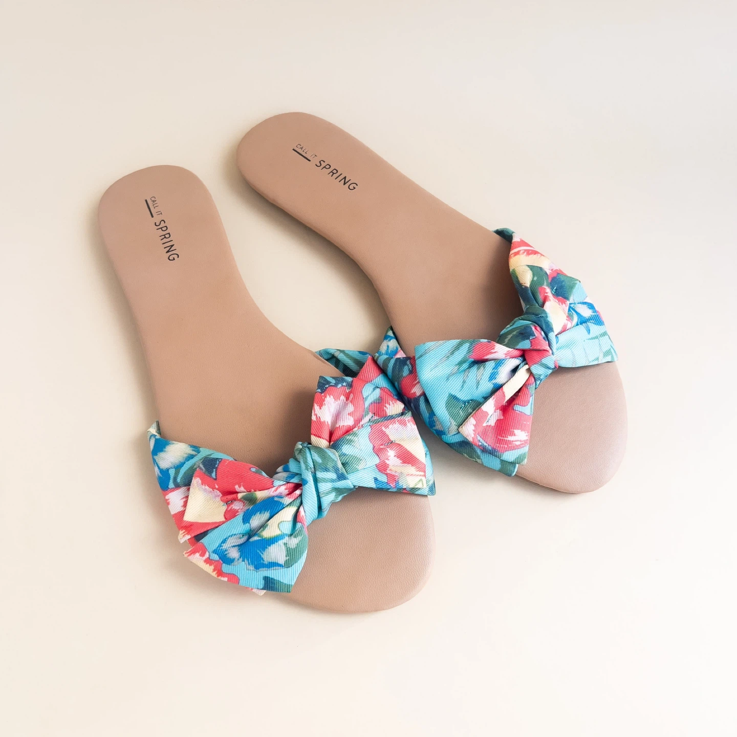 Stylist Closet Sale ✨Colourful Flat Bow Tie Slides